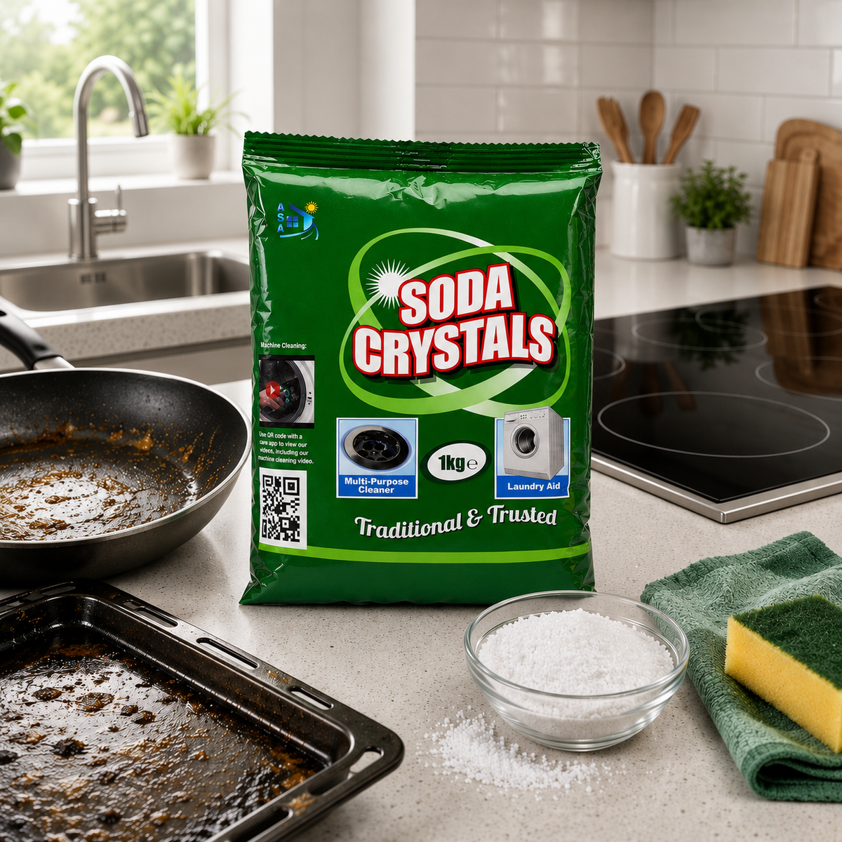 Soda Crystal Washing Soda – 1kg