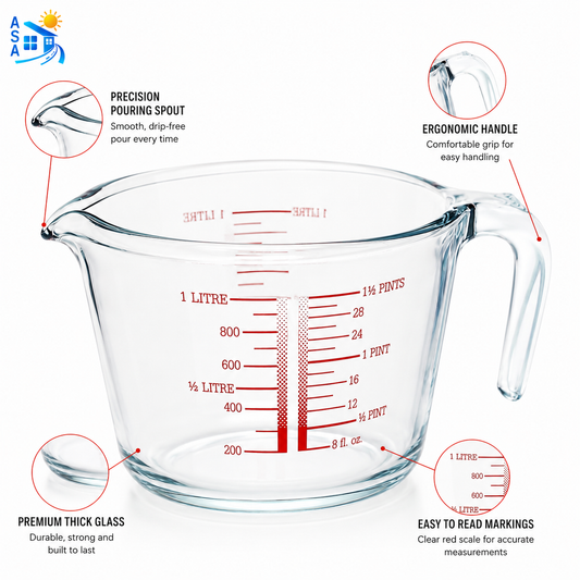 Transparent Measuring Jug
