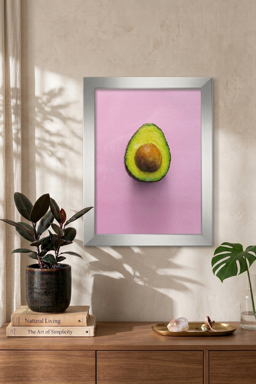A4 Picture Frame 21x30cm – MDF Wooden Photo Frame for Posters & Certificates – White, Black & Silver