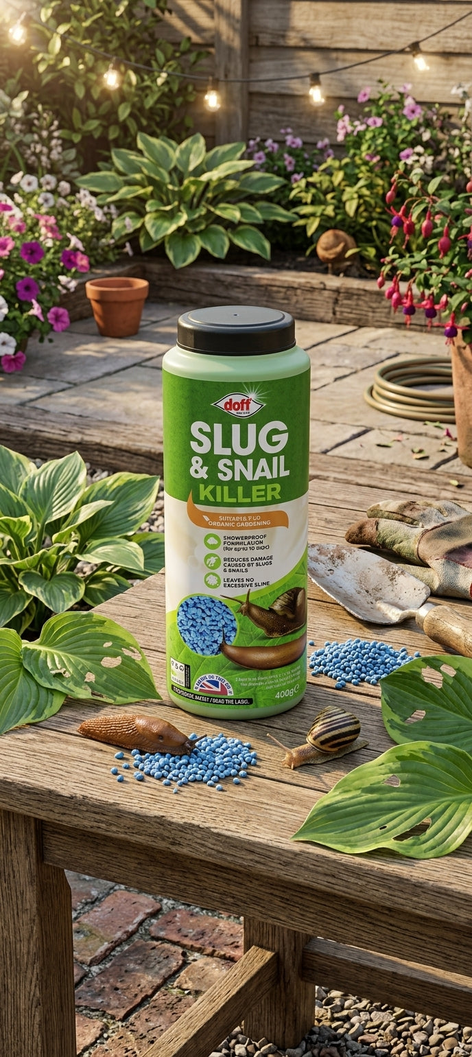Slug & Snail Killer 400g Max pellets for helping protect ornamental plants, flowers and vegetables from slugs and snails. Available in multiple pack sizes.